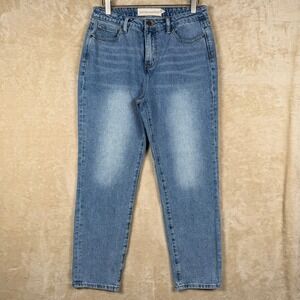 Soft Surroundings Blue Wash Denim Jeans‎ Women's Size 10 Straight Leg
